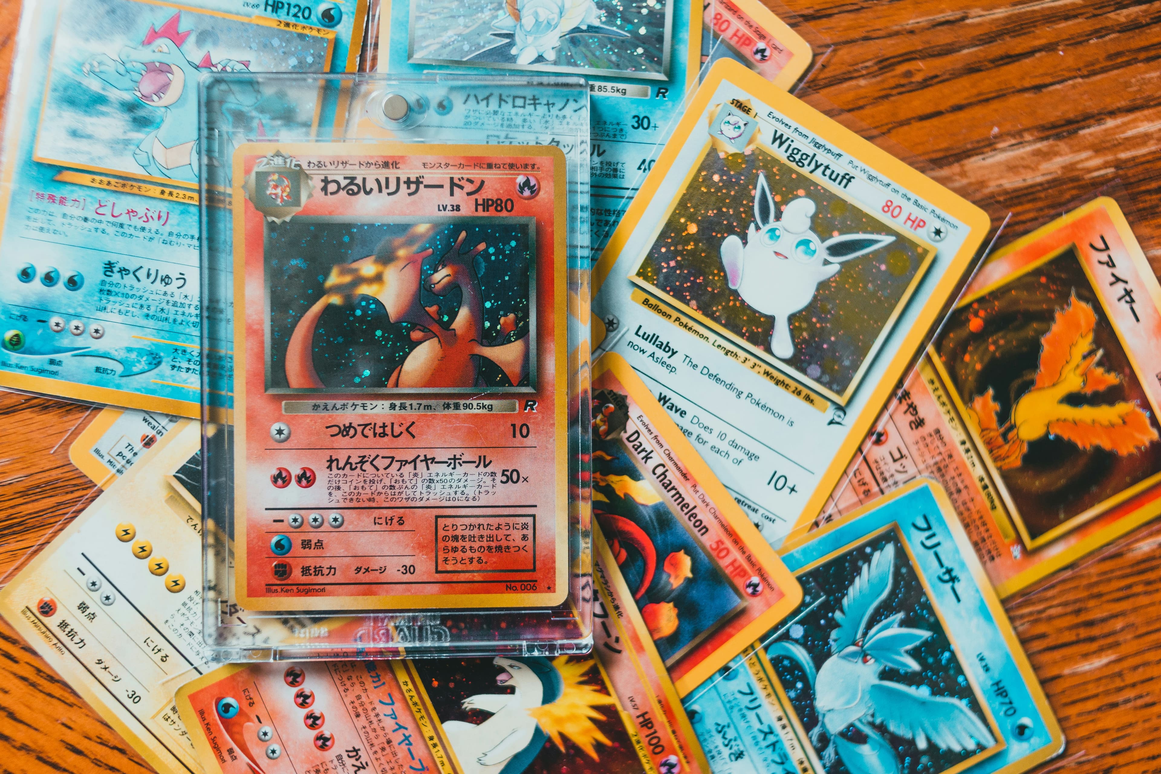 Japanese Pokémon cards